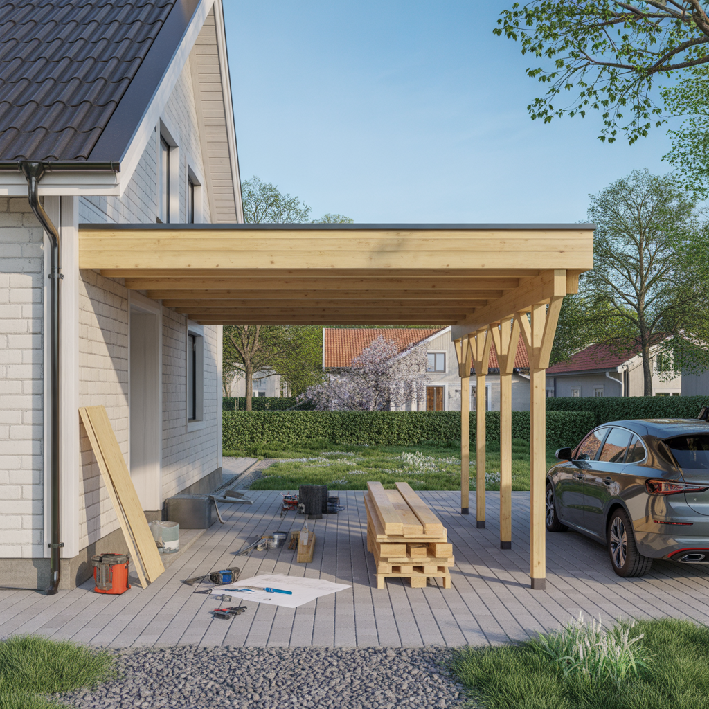 5.Vad bor du tanka pa innan du bygger en carport