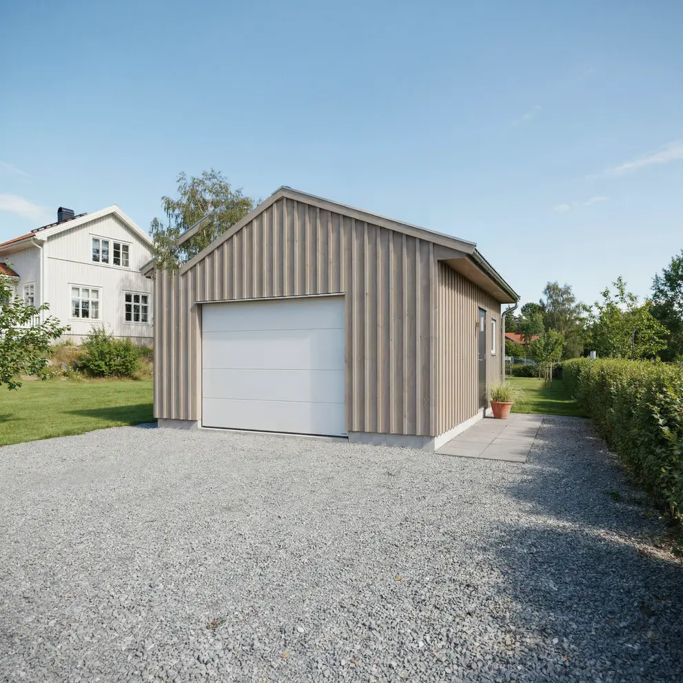 bygga attefallsgarage skane