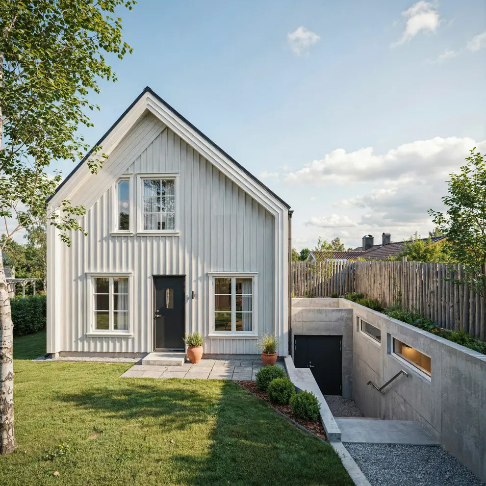 bygga attefallshus med kallare loft skane