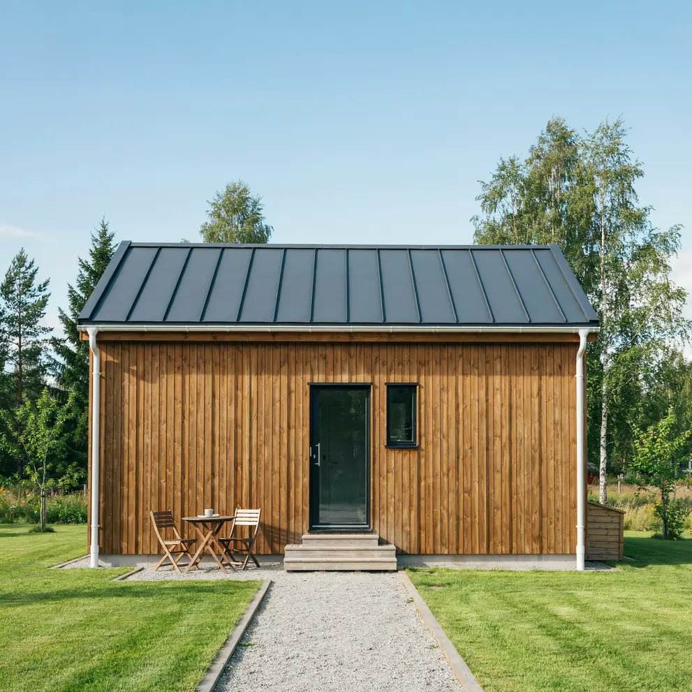 bygga tiny house skane